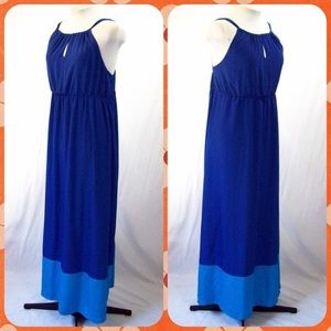 Old Navy Color Block Maxi Dress